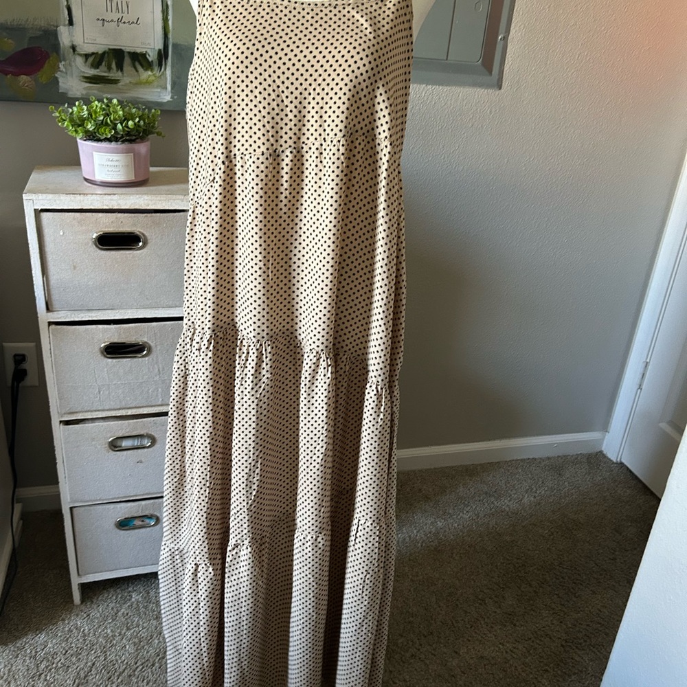 Polka Dot Maxi Dress